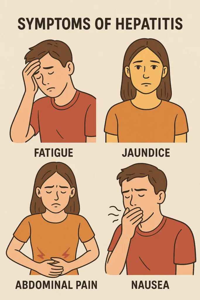 Symptoms of Hepatitis